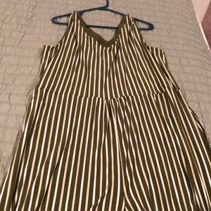 Striped Romper Never worn